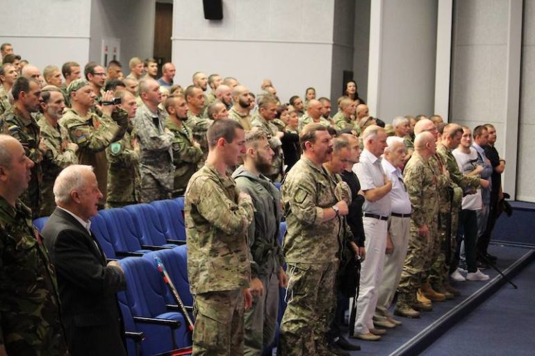 Відзначення другої річниці створення Добровольчого руху ОУН