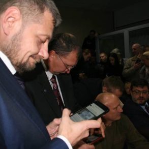 Суд над Провідником та барикадні бої у Святошинському райсуді