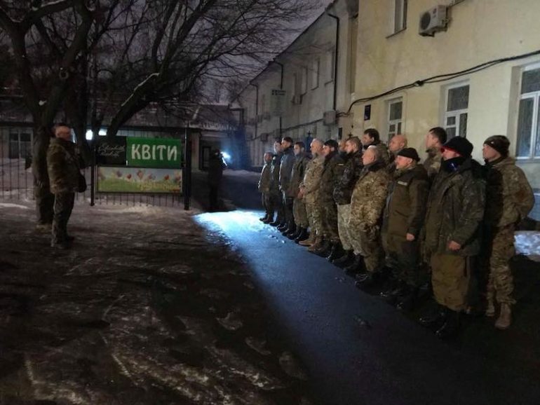 Батальйон ОУН знову вирушив на фронт!
