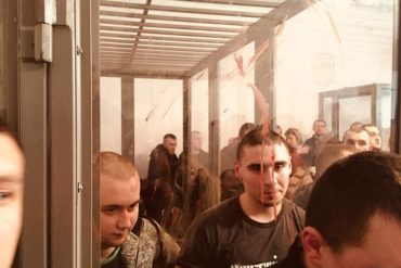 Вирок львівським ОУНівцям - друг Негідник порізав собі вени