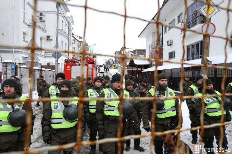 Акція «Народне припинення дипломатичних стосунків з агресором» у Києві