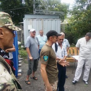 Збори громади і переобрання голови селища Водогін