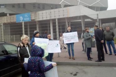 Пікет на захист української мови у Львові