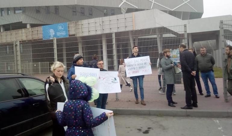 Пікет на захист української мови у Львові