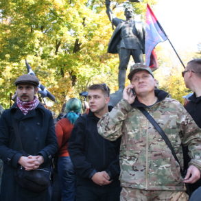 Покрова-2018: боротьба з сатанинськими ідолами у Маріїнському парку