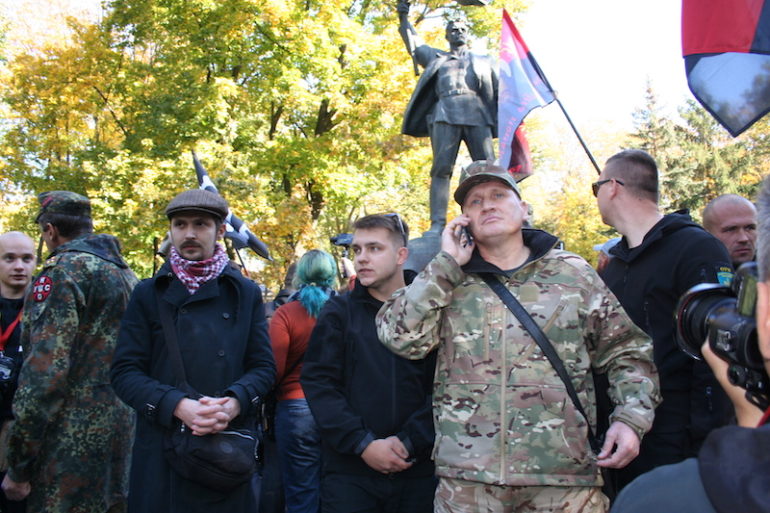 Покрова-2018: боротьба з сатанинськими ідолами у Маріїнському парку