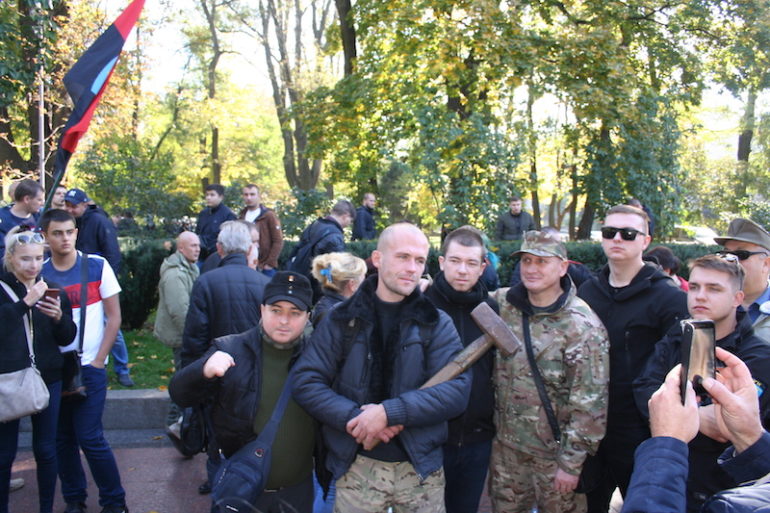 Покрова-2018: боротьба з сатанинськими ідолами у Маріїнському парку