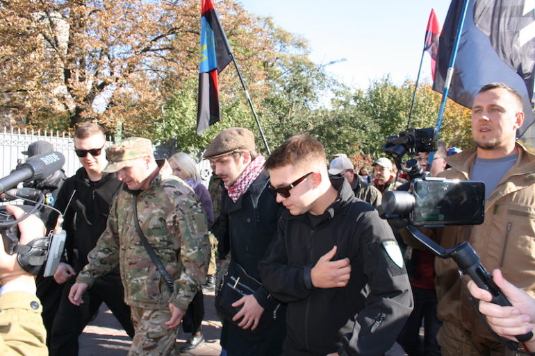 Покрова-2018: боротьба з сатанинськими ідолами у Маріїнському парку