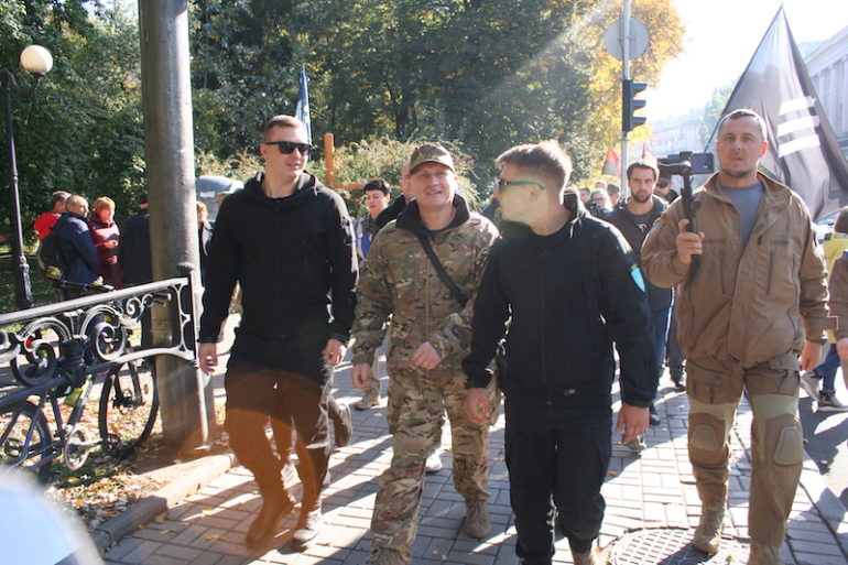 Покрова-2018: боротьба з сатанинськими ідолами у Маріїнському парку