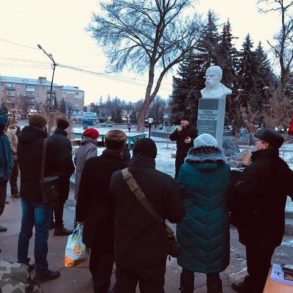 Візит Провідника ДР ОУН до Січеславщини