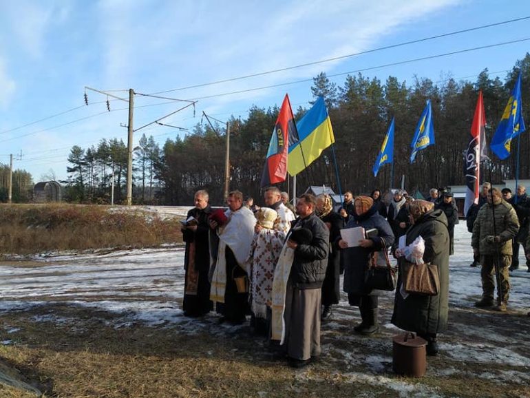 Вшанування полеглих у бою під Мотовилівкою