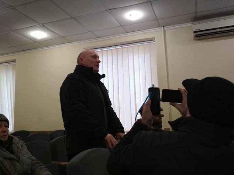 ОУНівці захищають ветерана війни від прокурорського свавілля