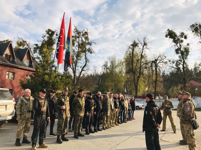 Акція на захист річки Рось та старшинський вишкіл ДР ОУН