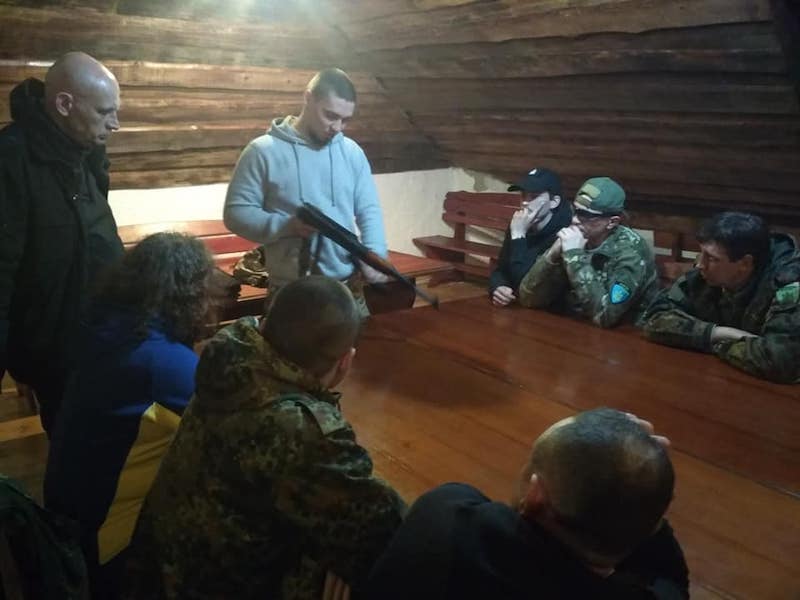 Акція на захист річки Рось та старшинський вишкіл ДР ОУН