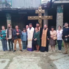 Встановлення хреста на Поштовій площі