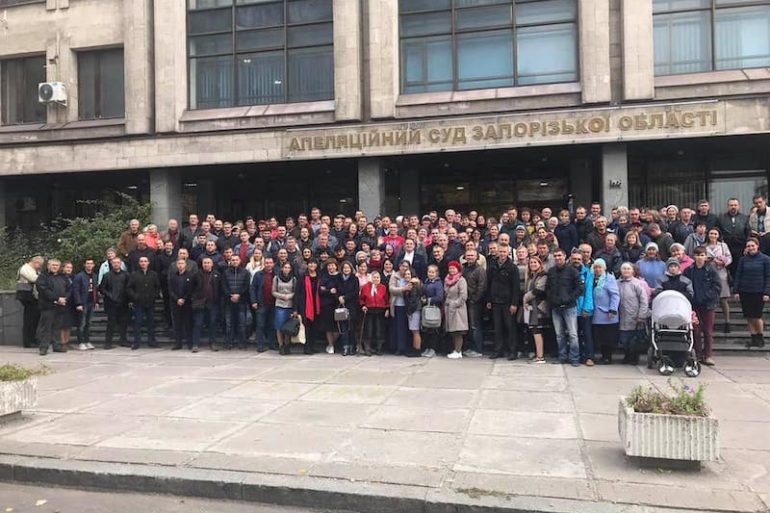 Поїздка до Запоріжжя на підтримку пастора Івана Дем'яненка