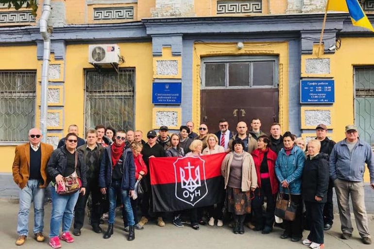 Суди по справах ОУНівців та акція проти ресторану "Катюша" у Києві