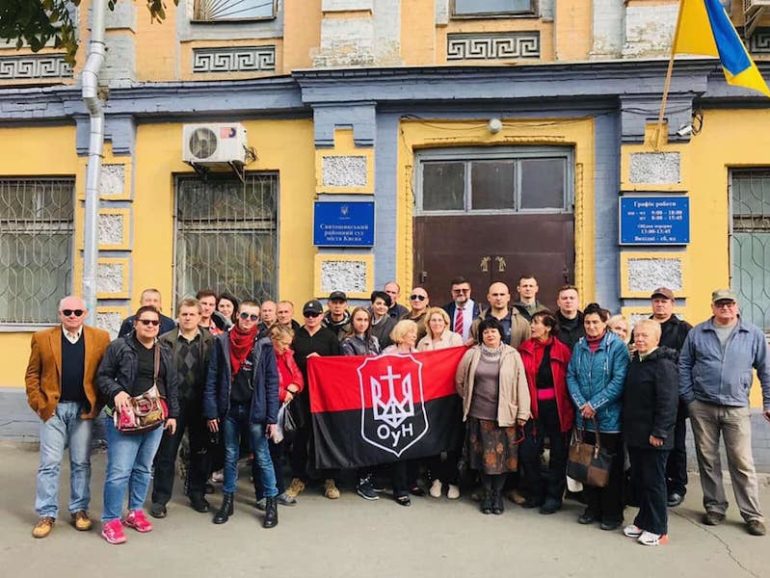 Суди по справах ОУНівців та акція проти ресторану "Катюша" у Києві