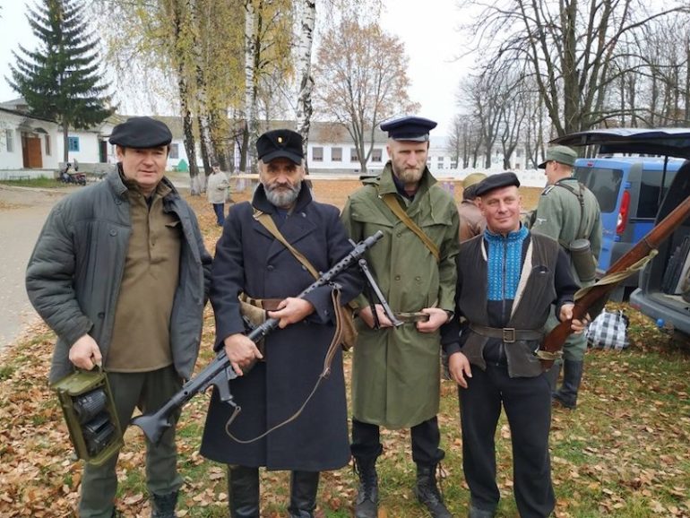 На зйомках фільму про Бульбу-Боровця