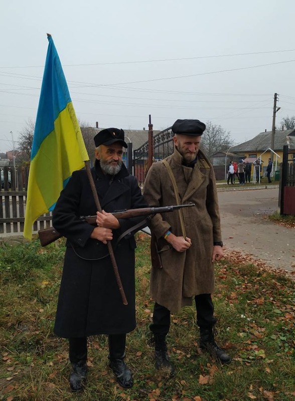 На зйомках фільму про Бульбу-Боровця