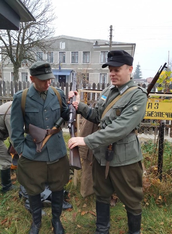 На зйомках фільму про Бульбу-Боровця