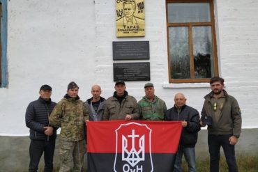 На зйомках фільму про Бульбу-Боровця