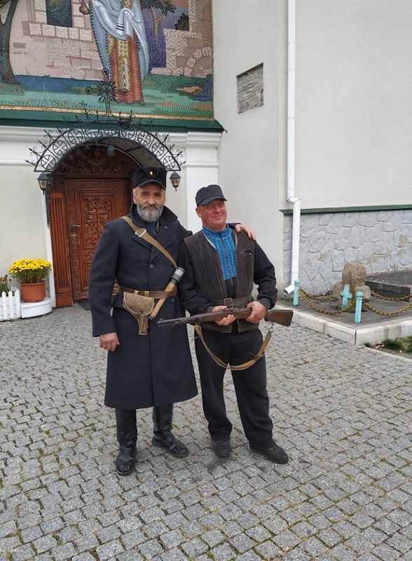 На зйомках фільму про Бульбу-Боровця