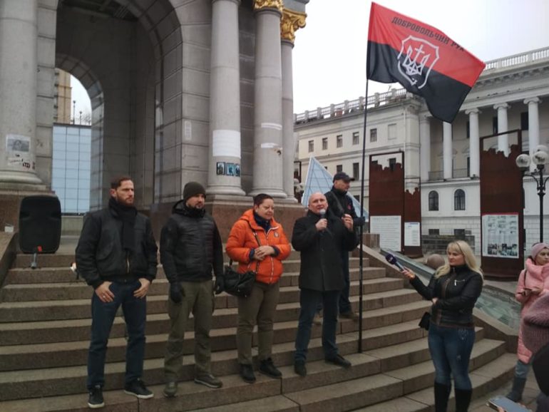 Пресконференція щодо відзначення Дня Свободи на Майдані