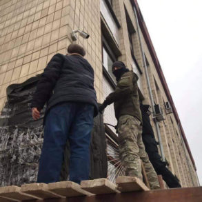 Декомунізаційна акція у Білій Церкві