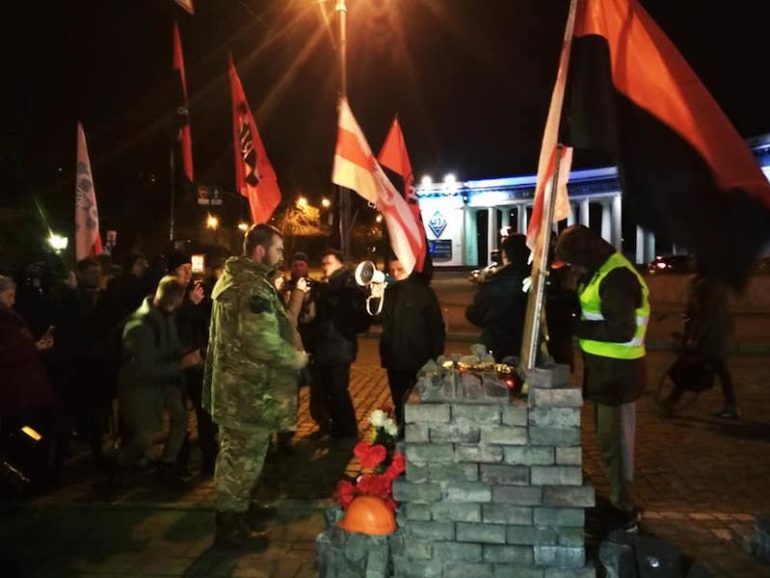 ДР ОУН долучився до пам’ятної ходи до Дня народження Жизневського