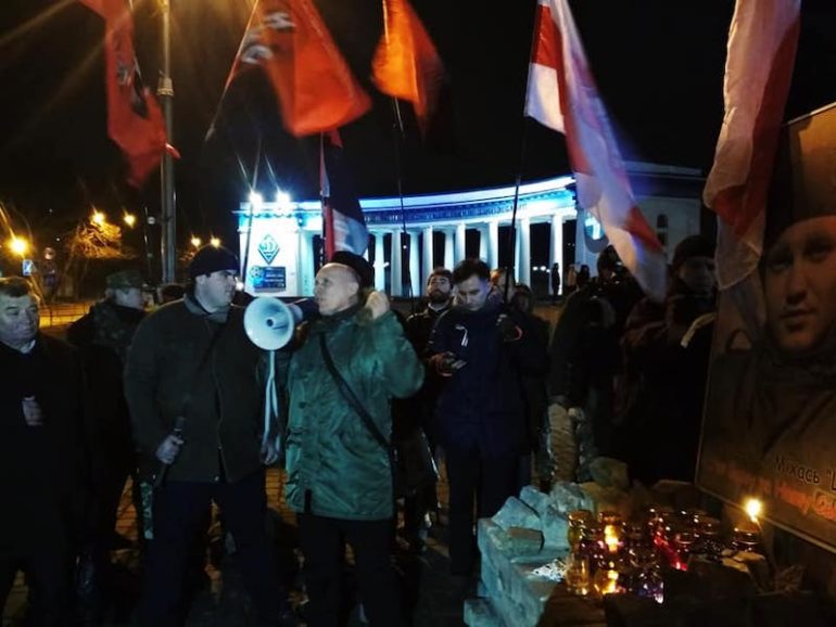 ДР ОУН долучився до пам’ятної ходи до Дня народження Жизневського