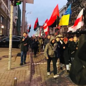 ДР ОУН долучився до пам’ятної ходи до Дня народження Жизневського