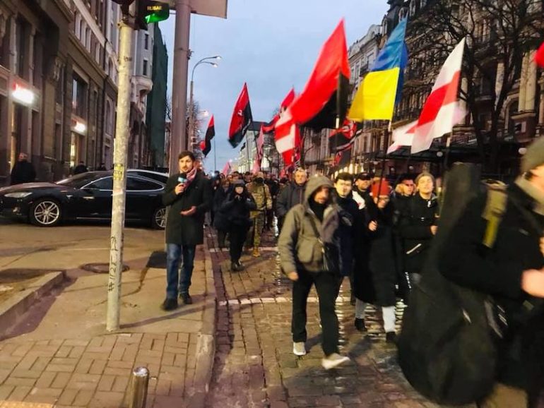 ДР ОУН долучився до пам’ятної ходи до Дня народження Жизневського