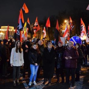 ДР ОУН долучився до пам’ятної ходи до Дня народження Жизневського
