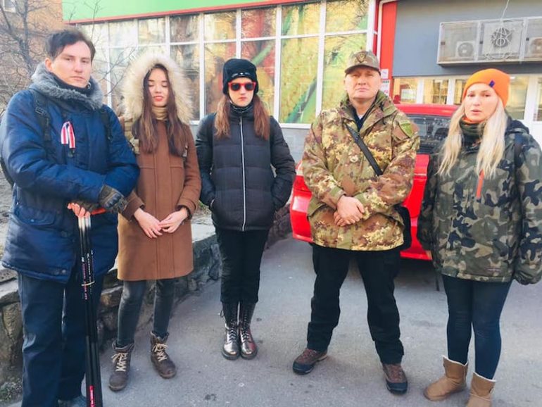 ОУН долучився до пікетування посольства Білорусі у Києві