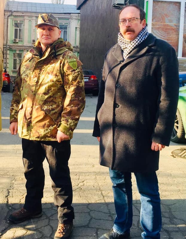 ОУН долучився до пікетування посольства Білорусі у Києві