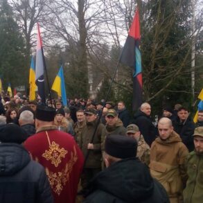 Вшанування пам'яті Романа Шухевича у Білогорщі на Львівщині