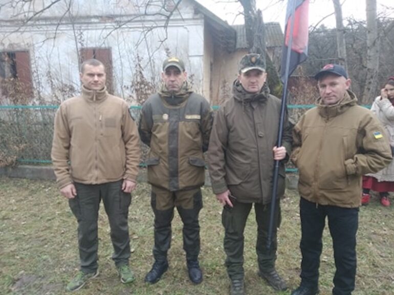 Вшанування пам'яті Романа Шухевича у Білогорщі на Львівщині