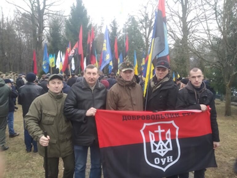 Вшанування пам'яті Романа Шухевича у Білогорщі на Львівщині