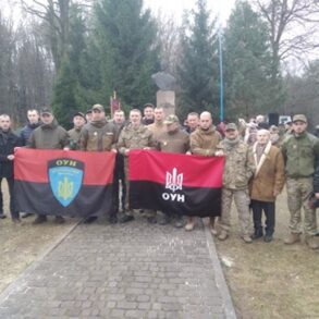 Вшанування пам'яті Романа Шухевича у Білогорщі на Львівщині