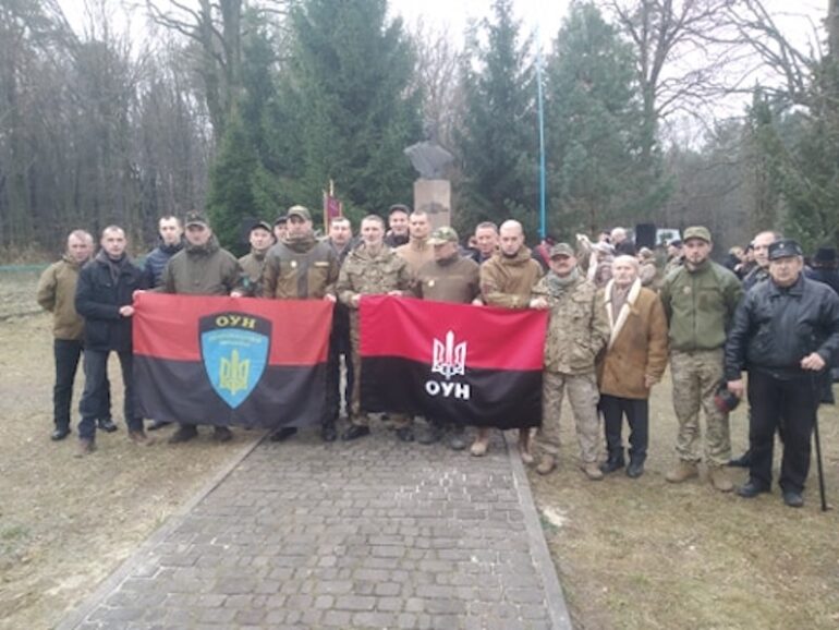 Вшанування пам'яті Романа Шухевича у Білогорщі на Львівщині
