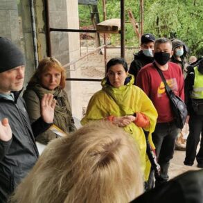 ОУНівці вийшли на захист рекреаційної зони біля Йорданського озера у Києві.