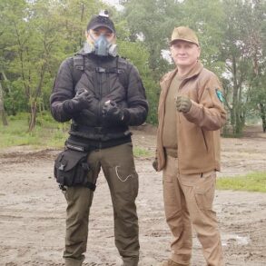 ОУНівці вийшли на захист рекреаційної зони біля Йорданського озера у Києві.