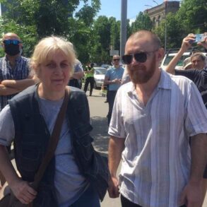 Де Роман Біленький? - пікет московської амбасади