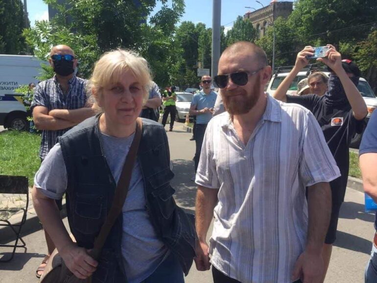 Де Роман Біленький? - пікет московської амбасади
