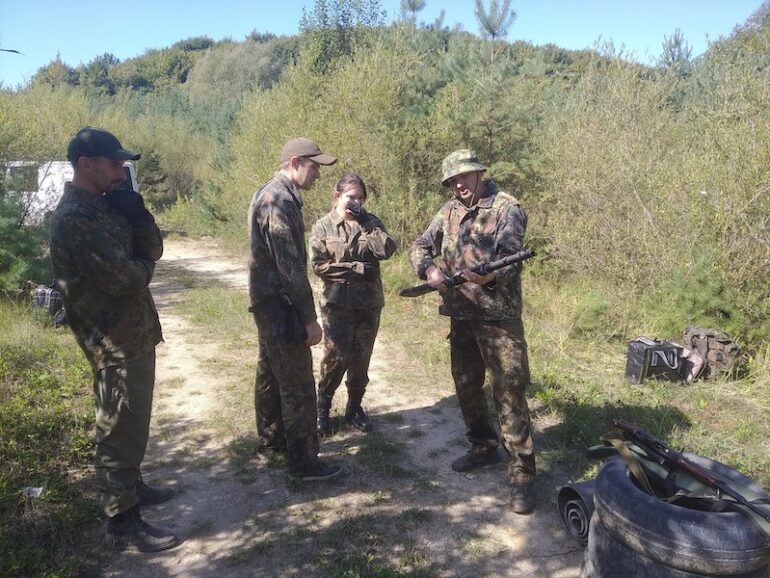 Команда Львівського підрозділу ДР ОУН провела вишкіл на Львівщині
