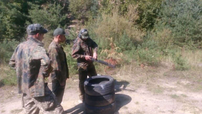 Команда Львівського підрозділу ДР ОУН провела вишкіл на Львівщині
