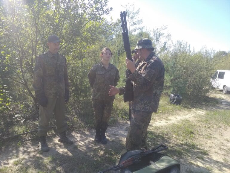 Команда Львівського підрозділу ДР ОУН провела вишкіл на Львівщині